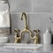 Kingston Brass Bridge Bathroom Faucet with Brass Pop-Up, Antique Brass KS7993TX - alternate 2